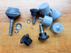 Hobart 1612- Four Knob Kit Thumbscrew A-107364, Upper Knob P-70196, Back Guard Knob P-118484, Lock K